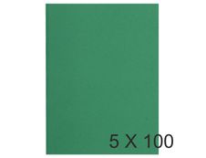 Exacompta Flash - 5 Paquets de 100 Chemises - 220 gr - vert