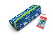 Maped - Trousse à ouverture XXL Motif - pixel bleu - réversible et personnalisable