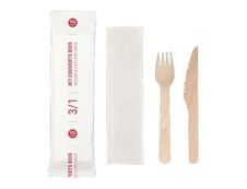 USEO - ensemble de couverts - 3 pcs - jetable