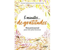 Petit livre - 5 minutes de gratitude - Mon petit journal pour être plus heureux