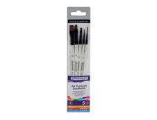 Daler-Rowney Graduate - 5 pinceaux synthétiques