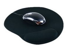 TX MP5 - Tapis de souris avec repose-poignet - Noir