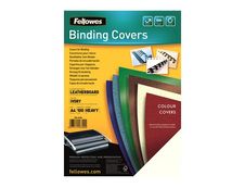 Fellowes - couvertures à reliure A4 (21 x 29,7 cm) - carton grain cuir 250 g/m² - ivoire