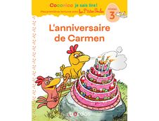 Cocorico Je sais lire ! premières lectures avec les P'tites Poules - L'Anniversaire de Carmen - nive
