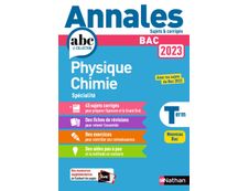 Annales BAC 2023 Physique Chimie Terminale - Corrigé