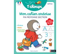 T'choupi Mon cahier ardoise : Ma moyenne section