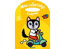 Mon coloriage à emporter (2-4 ans) : Loup