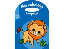 Mon coloriage à emporter (3-5 ans) : Lion