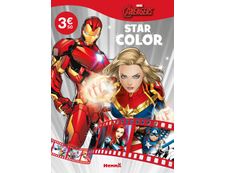 Marvel Avengers Star Color : Iron Man et Captain Marvel
