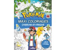Pokemon Maxi Coloriages Cherche et Trouve