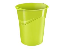 CEP Gloss - Corbeille à papier 14L - vert anis