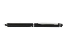 Online Touchpen - Stylo à bille 2 couleurs (bleu et rouge) noir - embout tactile