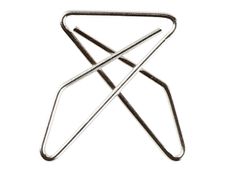 Exacompta - 50 Trombones attaches croisées - 50 x 60 mm