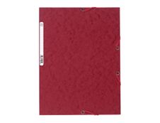 Exacompta Nature Future - Chemise à 3 rabats - A4 - pour 250 feuilles - cerise
