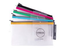 Apli Agipa - Pochette Zipper Bag format chéquier - disponible dans différentes couleurs