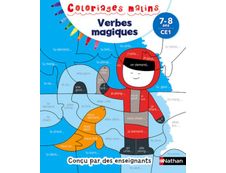 Coloriages Malins : Verbes Magiques CE1
