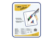 BIC Velleda - Ardoise blanche - 44 x 55 cm - double face