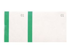 Exacompta - 10 Blocs vendeurs de 100 tickets - 60 x 135 mm - numéroté - vert
