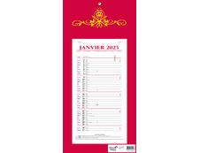 Quo Vadis Skytos - Calendrier bloc mensuel - 16 x 33,5 cm - disponible dans différentes couleurs