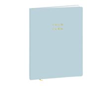 Quo Vadis - Livre d'or - 21 x 27 cm - bleu glacé