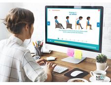 E learning - formation télétravail - gestes et postures