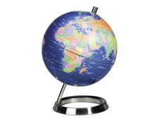 Carpentras Sign - Globe terrestre non lumineux - 20 cm - bleu pop colors