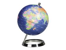 Carpentras Sign - Globe terrestre non lumineux - 20 cm - bleu pop colors