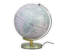 Carpentras Sign - Globe terrestre lumineux - 30 cm - antique rose