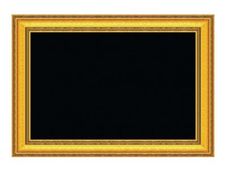 Bequet Ornement - 10 Étiquettes noir er or - 7 x 10,5 cm - sans attache