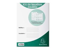 Exacompta - Kit dossier de location pour meublés