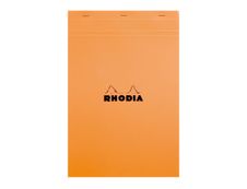 Rhodia - Pack de 5 Blocs notes - A4 + - 80 pages - petits carreaux - 80g - orange