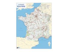 CBG - Carte souple France routière - 660 x 845 mm