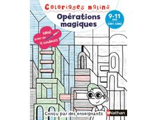 Coloriages malins : Opérations magiques CM1-CM2