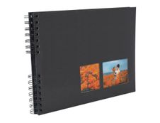 Exacompta Milano - Album photos 32 x 22 cm - 50 pages - noir