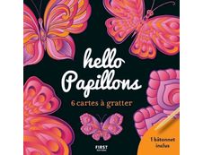 Cartes à gratter mini - Hello Papillons