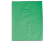 Calligraphe - Protège cahier sans rabat - 17 x 22 cm - grain losange - vert clair