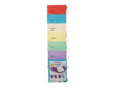 Smartfolder - 6 Chemises à 3 rabats - à onglets - thème maison