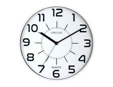 Unilux - Horloge Pop - mécanisme quartz - 28 cm - blanc