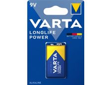 VARTA Longlife Power - 1 pile alcaline - 6LR61 9V