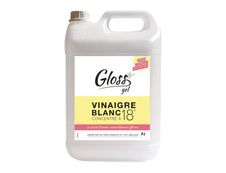 Gloss - Vinaigre Blanc ultra concentré - produit de nettoyage / détartrage - 5L