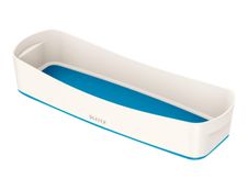 Leitz MyBox - Boîte de rangement format long - blanc/bleu
