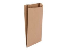 100 Pochettes cadeau papier écru - 12 cm x 24 cm