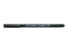 Lyra Aqua Brush Duo - Feutre pinceau double pointe - noir