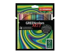 STABILO GREENcolors Arty - 24 Crayons de couleur