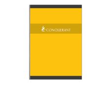 3020120002118-Conquérant - Cahier broché A4 (21x29,7 cm) - 192 pages - grands carreaux (Seyes) - disponible dans-Avant-0