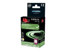 Cartouche compatible HP 301XL - cyan, magenta, jaune - Uprint