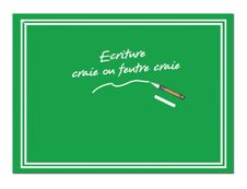 Bequet Ardoisine - 3 Pancartes vertes - 40 x 30 cm - double face