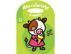 Mon coloriage à emporter (2-4 ans) - Vache