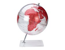 Sign Deco - Globe non lumineux 30 cm - rouge
