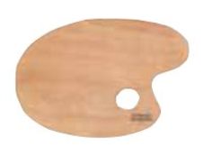 Lefranc & Bourgeois - Palette ovale - 18 x 27 cm